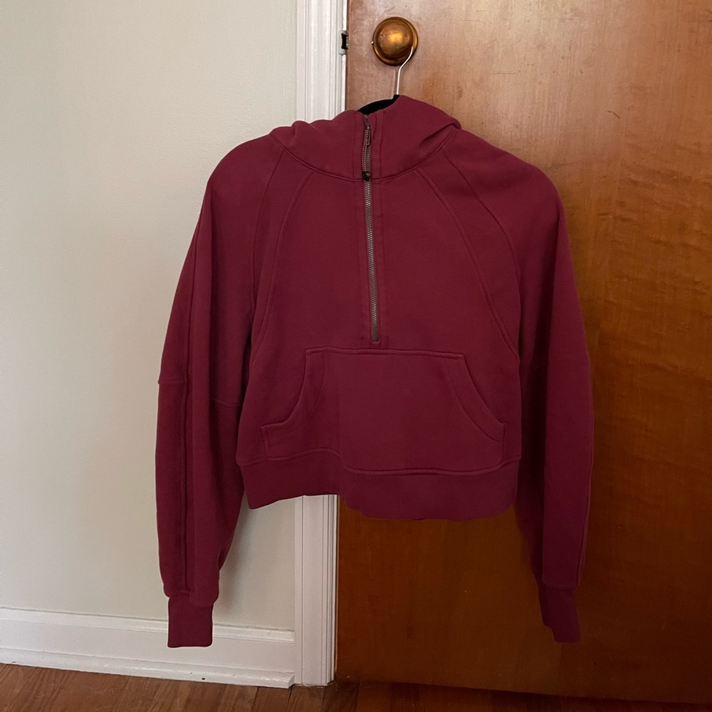 Lululemon scuba half zip hoodie